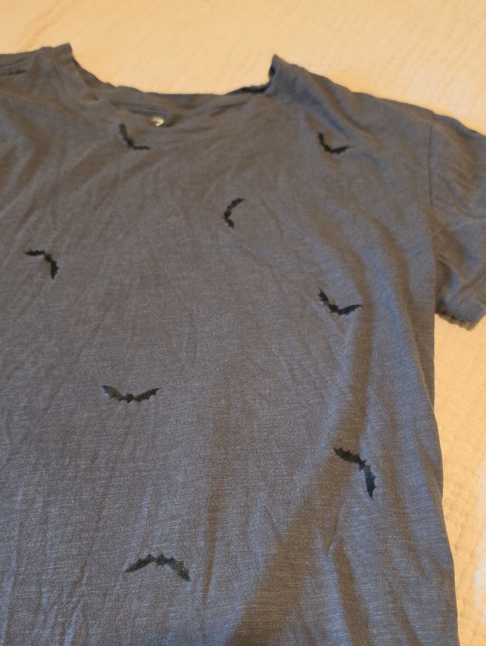 Black & Gray Bats Tee